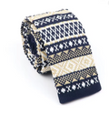 Alpine Crest Sock Tie – Geometric Pattern Men’s Tie