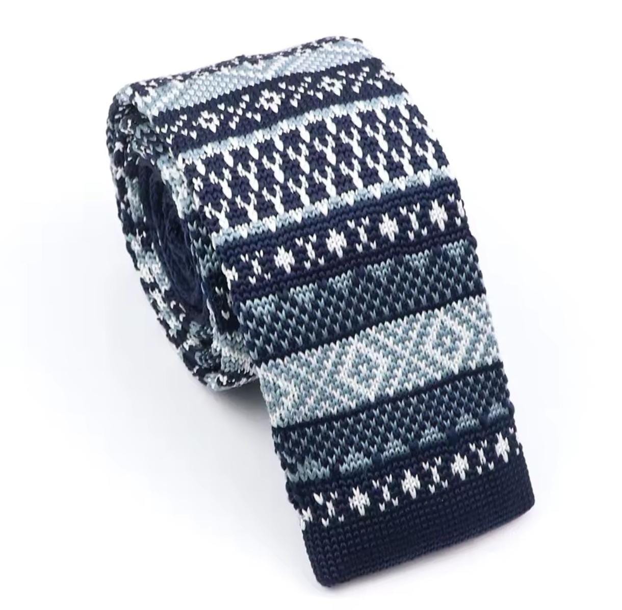 Cold Winter Knit Tie